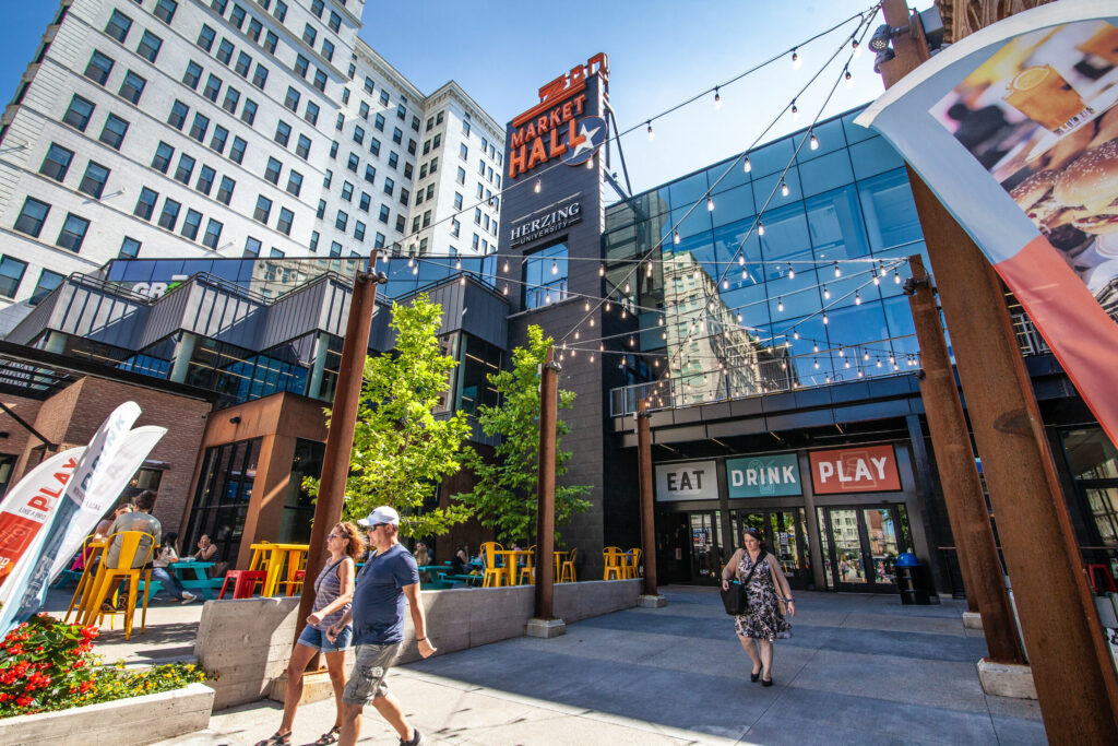 Photo of 3rd Street Market Hall from Wisconsin avenue